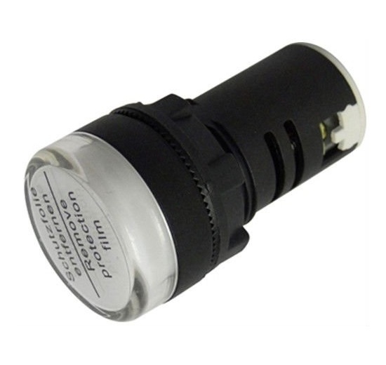 LED indicators - white, AC 220 V