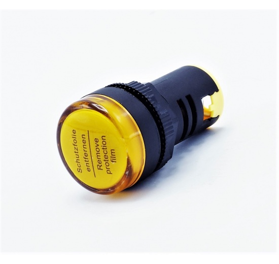 LED indicators - yellow, AC 220 V