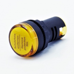 LED signálka AC 220 V - žlutá