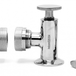 Level Gauge Clamp Connection, upper and bottom part