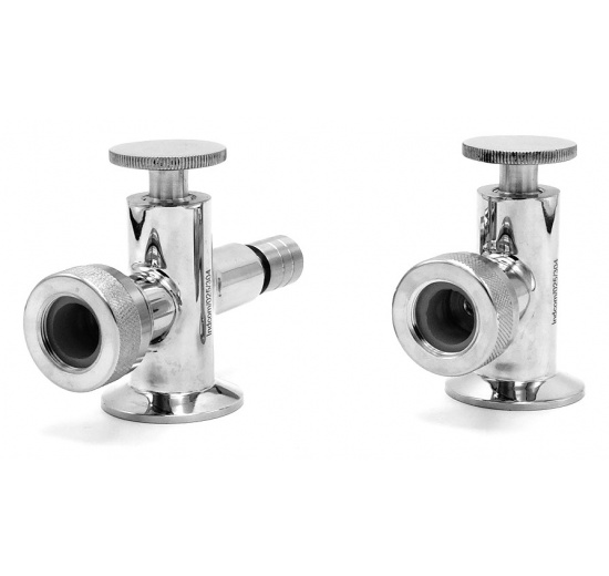 Level Gauge Clamp Connection, upper and bottom part