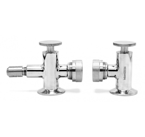 Level Gauge Clamp Connection, upper and bottom part