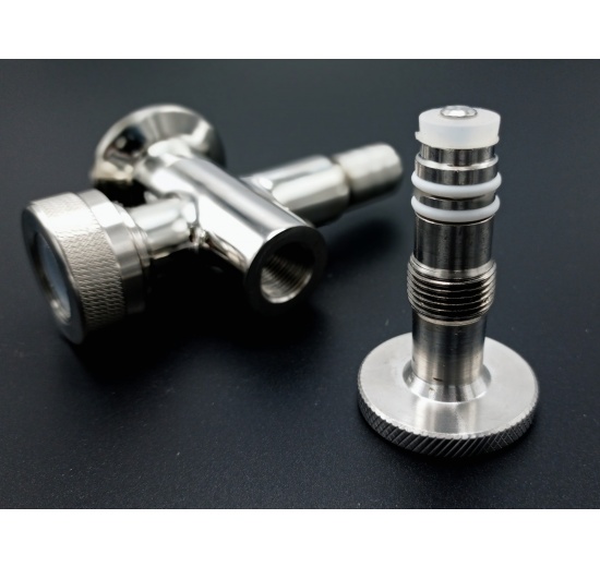 Level indicator-  detail of o-ring on the stem