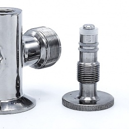 Level Indicator with Sampling Valve, Clamp | DN25