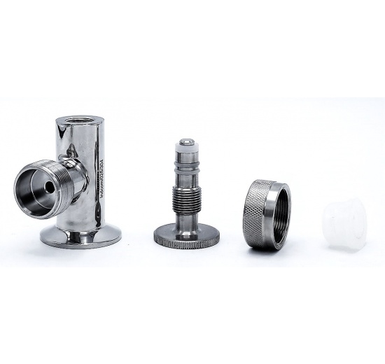 Level Indicator with Sampling Valve, Clamp | DN25