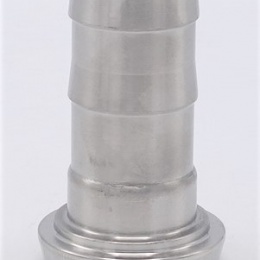 liner hose barb fitting DIN 11851, stainless steel