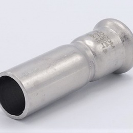 Lisovací redukce (redukovaná vsuvka) M/F 18/15 mm, nerez