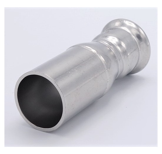 Lisovací redukce (redukovaná vsuvka) M/F 28/22 mm, nerez