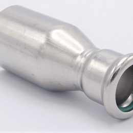 Lisovací redukce (redukovaná vsuvka) M/F 35/22 mm, nerezová