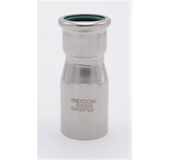 Lisovací redukce (redukovaná vsuvka) M/F 35/28 mm