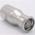 Lisovací redukce (redukovaná vsuvka) M/F 42/28 mm, nerez