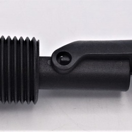 Magnetic float level plastic sensor