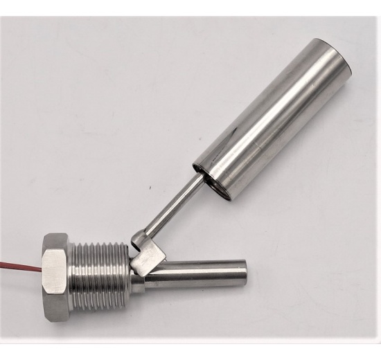 Magnetic float level sensor stainless steel
