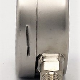 manometer/pressure gauge the bottom radial connection