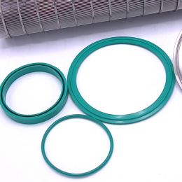 materiál FKM, náhradní těsnění vnitřního válcového filtru DN50