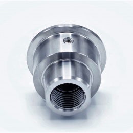 Membrane separator, CLAMP DIN 32676, collar 50.5 mm, internal thread 1/2"