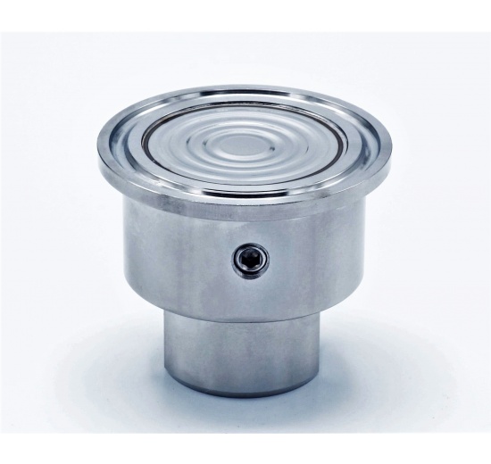 Membrane separator, CLAMP DIN 32676, collar 50.5 mm, internal thread 1/2"