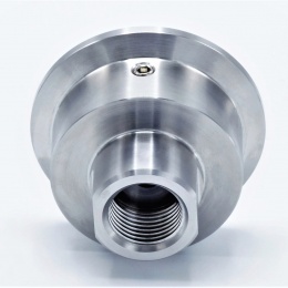 Membrane separator, CLAMP DIN 32676, collar 64 mm, internal thread 1/2"