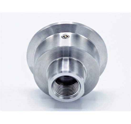 Membrane separator, CLAMP DIN 32676, collar 64 mm, internal thread 1/2"