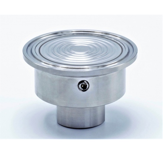 Membrane separator, CLAMP DIN 32676, collar 64 mm, internal thread 1/2"