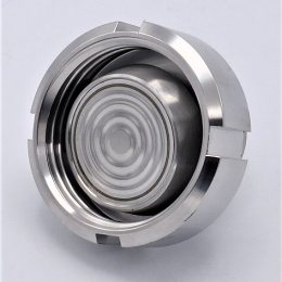 Membrane separators, food fittings DIN 11851 DN40, internal thread 1/4" with the nut