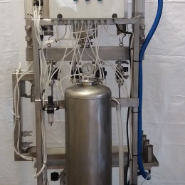 Movable filling line for brewery