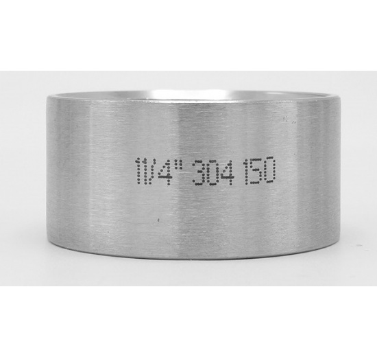 mufna krátká, nátrubek z nerezové oceli s vnitřním válcovým závitem, typ 334, závit 5/4"