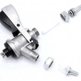 narážecí hlava celonerezová - detail