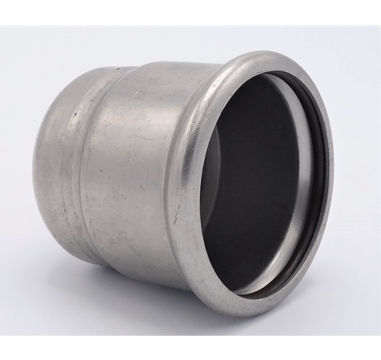 Nerezová záslepka (víčko), lisovací, F 54 mm