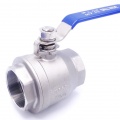 Nerezový kulový kohout s plným průtokem, dvoudílný, vnitřní závit