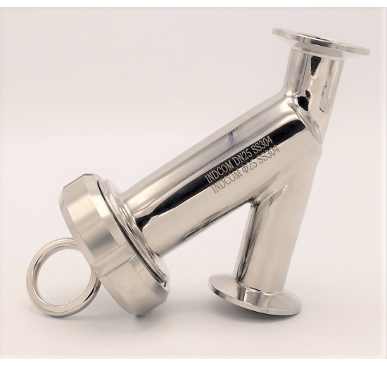 Nerezový Y - filtr CLAMP