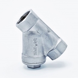 nerezový Y filtr šikmý s jemným sítkem, závitový 3/4”