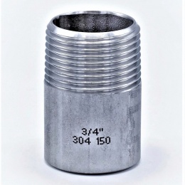 Nipple / Welded Nipple / Type 308 3/4", stainless steel fittings