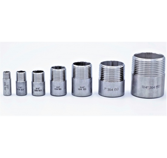 Nipple / Welded Nipple / Type 308 3/4", stainless steel fittings