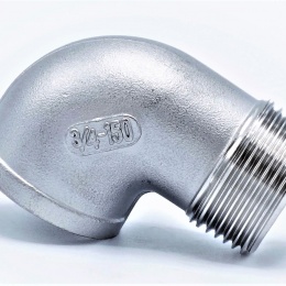 oblouk, závitové koleno, male/female, typ 304, závit 3/4"