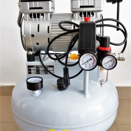 Oil-free compressor, air tank 20 l, flow rate 100 l/min