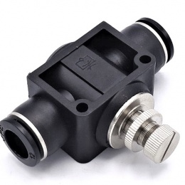 One-way Flow Throttle Valve