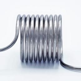 PigTail sampling coil to simply get a beer sample without foam