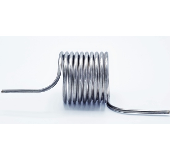 PigTail sampling coil to simply get a beer sample without foam