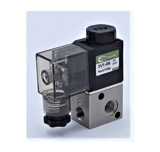 Pilot Solenoid Valve 3/2, G 1/8", AC230V
