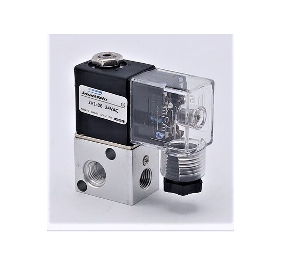 Pilot Solenoid Valve 3/2, G 1/8", AC24V