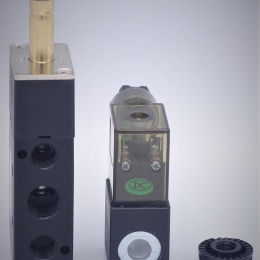 Pilot Solenoid Valve 5/2, G 1/8", DC24V