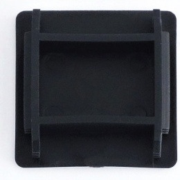 Plastic end cap for beam, mounting and anchor system