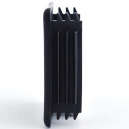 Plastic end cap for beam, mounting and anchor system