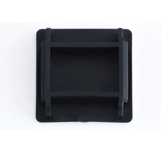 Plastic end cap for beam, mounting and anchor system