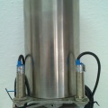 Pneumatic actuator, all-stainless steel, single-acting (air-spring)