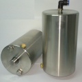 Pneumatic actuator, all-stainless steel, single-acting (air-spring)