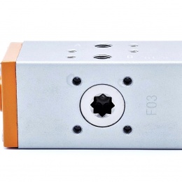 Pneumatic drive, double acting