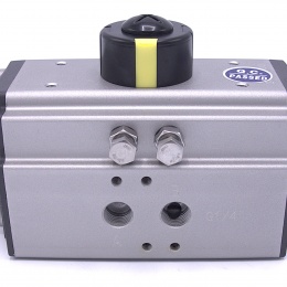 Pneumatic drive, double acting