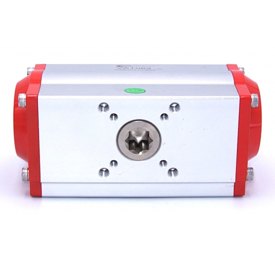 Pneumatic drive, double acting